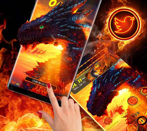 Dragon Launcher Theme screenshot 6