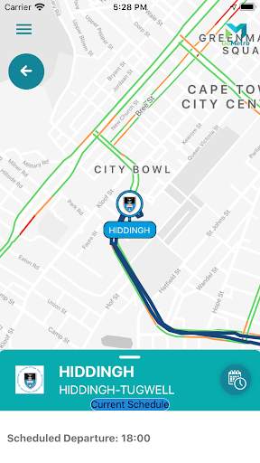 GoMetro Move - Official UCT Jammie App screenshot 2
