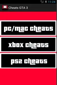 Cheats for GTA 3 screenshot 1