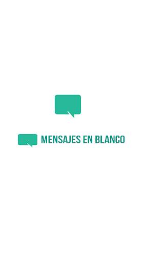 Mensajes en blanco screenshot 1