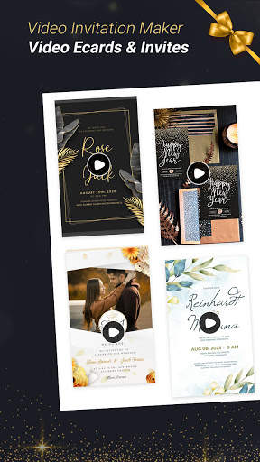 Video Invitation Maker-Digital Invites Video Maker screenshot 1