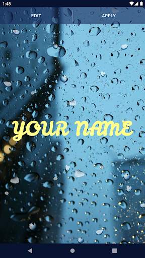 Rain Water Live Wallpaper screenshot 2