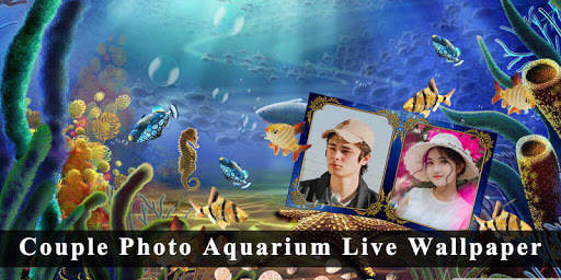Couple Photo Aquarium Live Wallpaper 2020 1 تصوير الشاشة