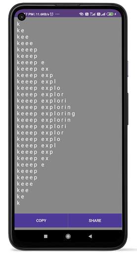 Text Repeater App screenshot 6