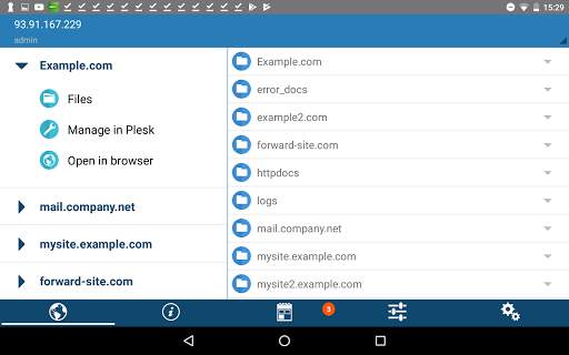 Plesk Mobile screenshot 8