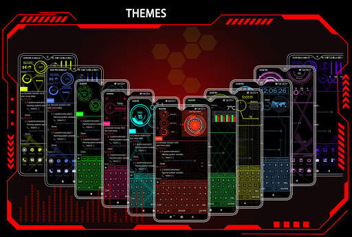 Cyber Hi-tech Launcher 2021 - App Lock, Hide App screenshot 2