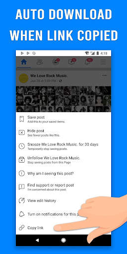 Video Downloader for Facebook screenshot 3