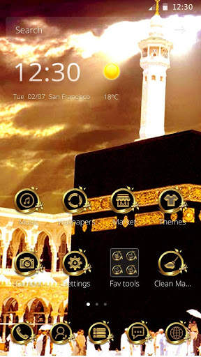 Mecca Kaaba theme screenshot 1