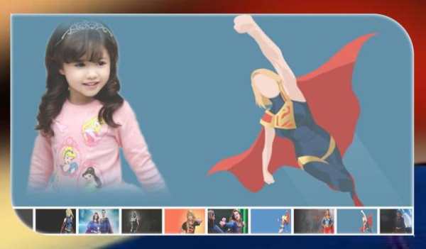 SuperGirl Photo frame screenshot 7