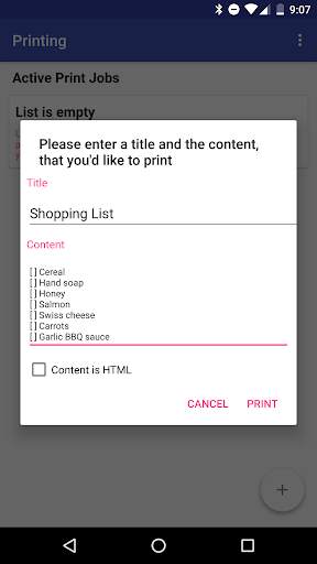 Printing - Share to Print screenshot 2