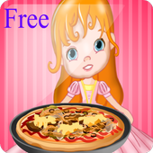Cooking game - Princess Pizza icon