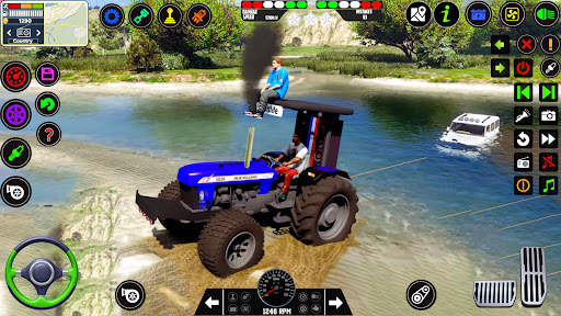 Tractor Driving Tractor Games screenshot 3