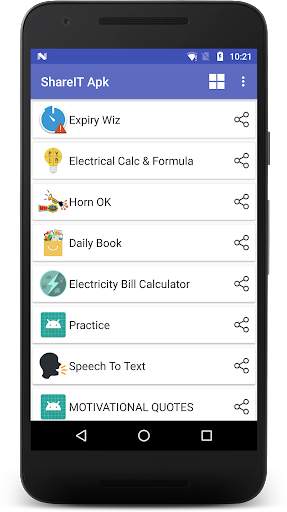Share Android App 2 تصوير الشاشة