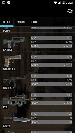 Stats for CS: GO screenshot 5