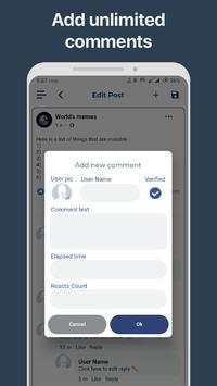 Fake post for Facebook screenshot 6