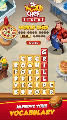 World Chef - Word Stacks screenshot 1