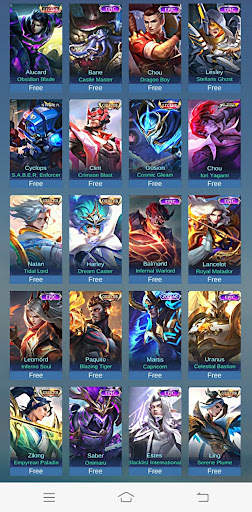 Skin Tools Mobile Legend FF screenshot 1