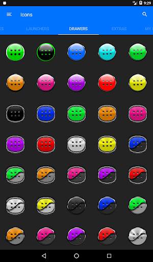 Green Glass Orb Icon Pack screenshot 12