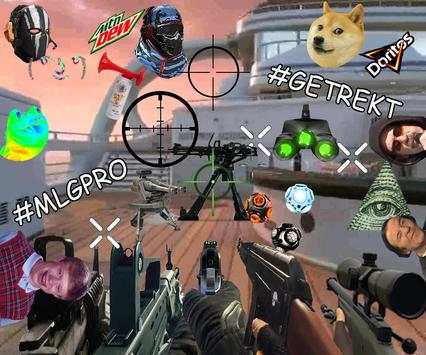Gaming Photo Editor: Night Vision Shooter Sticker 3 تصوير الشاشة