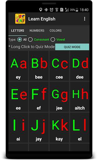 Learn English Alphabet скриншот 1