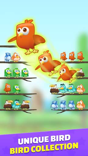 Bird Color Sort Master скриншот 5