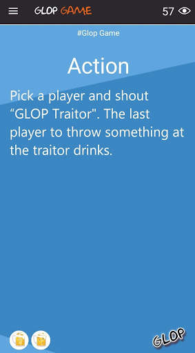 Drinking Card Game - Glop 4 تصوير الشاشة