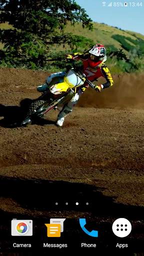 Motocross Live Wallpaper screenshot 2