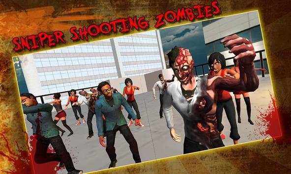 Zombies Sniper Shooting 3D screenshot 4