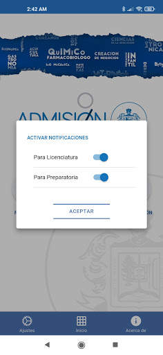 UAN Admisión screenshot 2