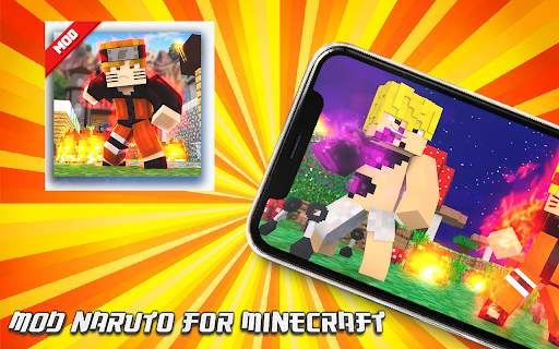 Mod Anime Hero Ninja Naruto MCPE 2021 screenshot 1