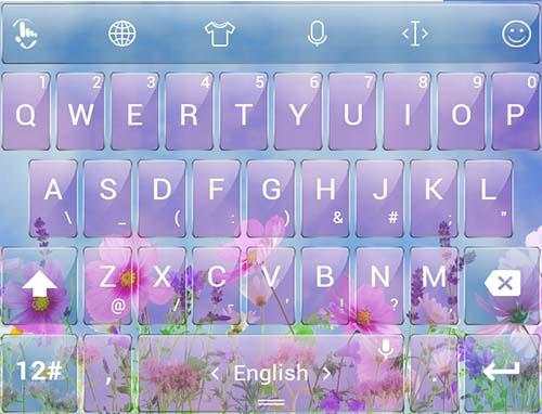 Keyboard Theme G Spring Flower screenshot 8