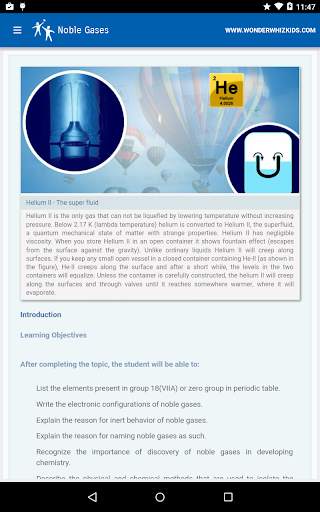 Noble Gases screenshot 1