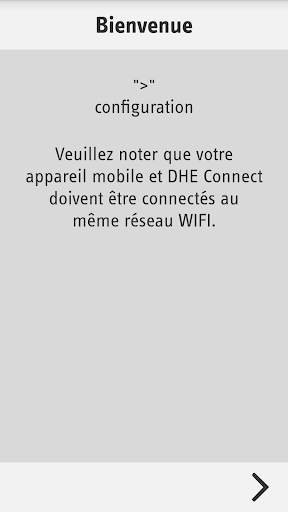 Appli DHE Connect screenshot 1