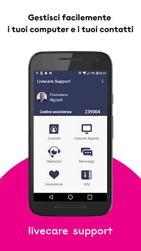 Livecare Support Mobile screenshot 2