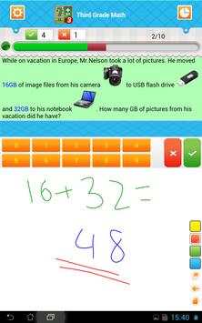 Third Grade Math 5 تصوير الشاشة