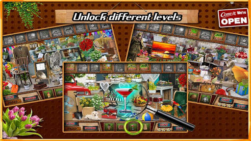 Free New Hidden Object Games Free New Flower Shop screenshot 2