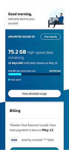 My Viasat screenshot 1