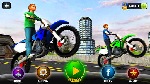 Kids MotorBike Stunt Rider 3D screenshot 11
