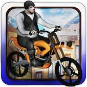 Dirt bike 3d games logo