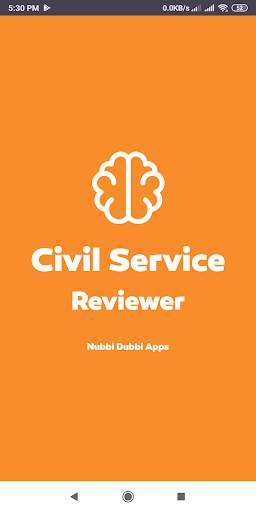 Civil Service Reviewer скриншот 1