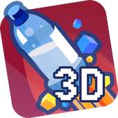 Bottle Flip 3D Game logo