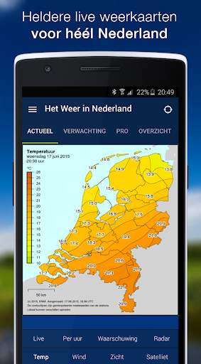 das Wetter in den Niederlanden screenshot 2