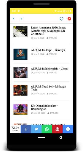 ZAMUSIC.ORG: Download Mp3 Songs Offline Free screenshot 4