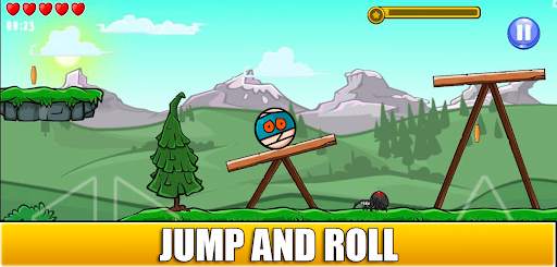 Runner red ball 1, bounce ball screenshot 3