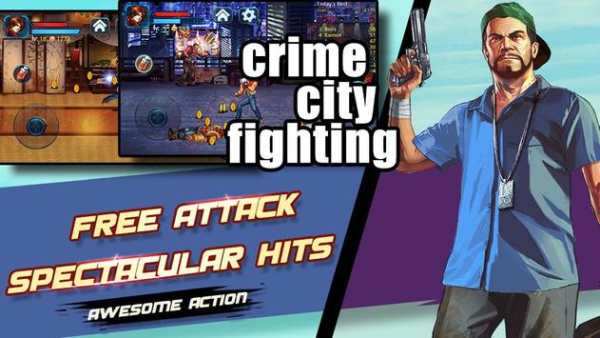 Crime City Fight:Action RPG स्क्रीनशॉट 3