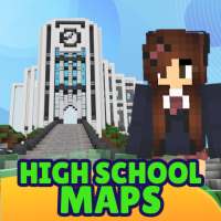 High School Maps for Minecraft PE logo