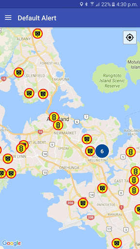 Speed Camera (Auckland) screenshot 2