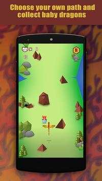 Angry Dragon - Baby Survival screenshot 1
