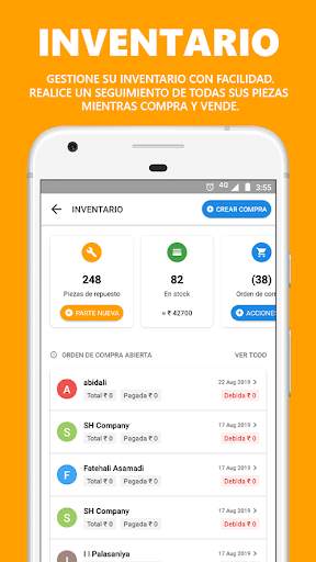 Sayaaraa - Sistema de gestión de garaje o taller screenshot 3
