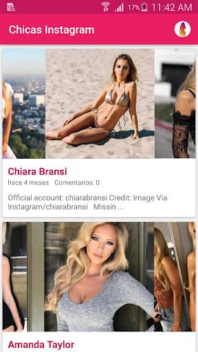 Chicas Instagram: Las mujeres más atractivas screenshot 2